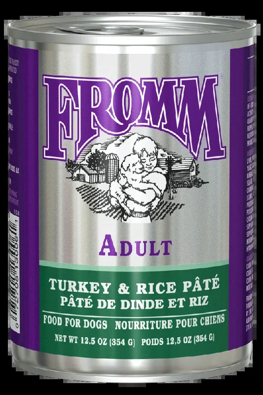 Fromm Classic Adult Turkey & Rice Pate Wet Dog Food