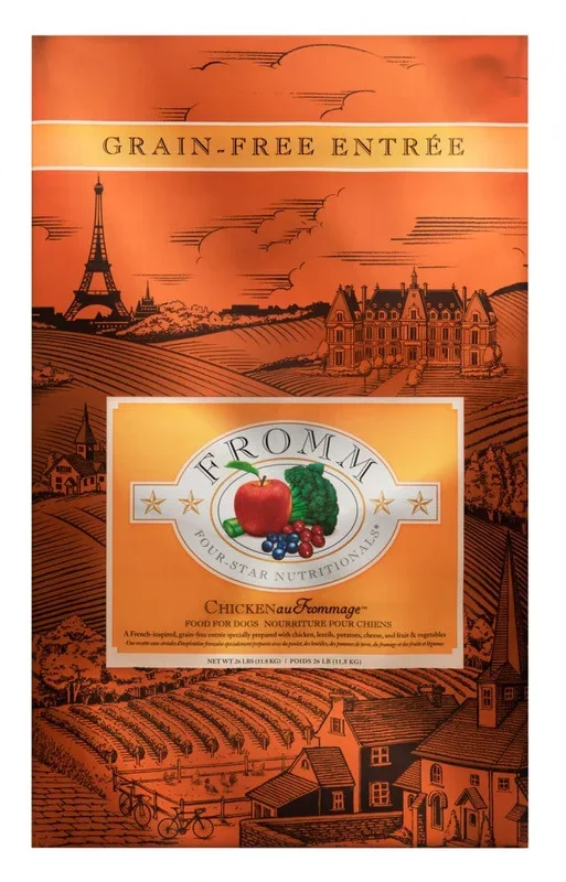 Fromm Four-Star Grain-Free Chicken au Frommage Dry Dog Food