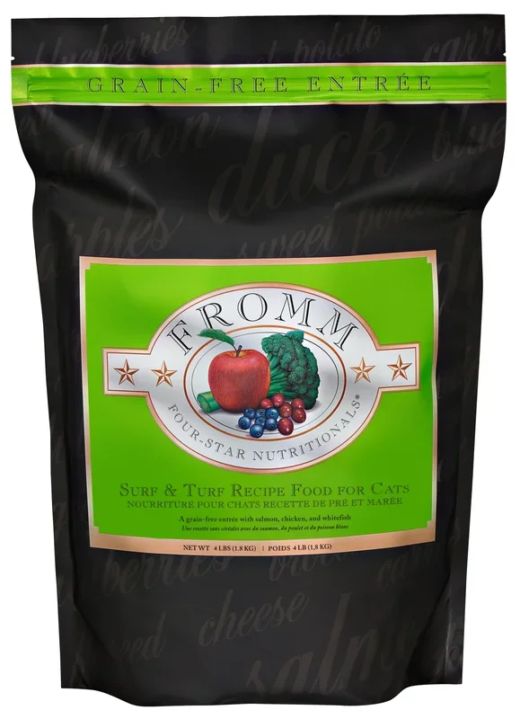 Fromm Four-Star Grain-Free Surf & Turf Formula Dry Cat Food