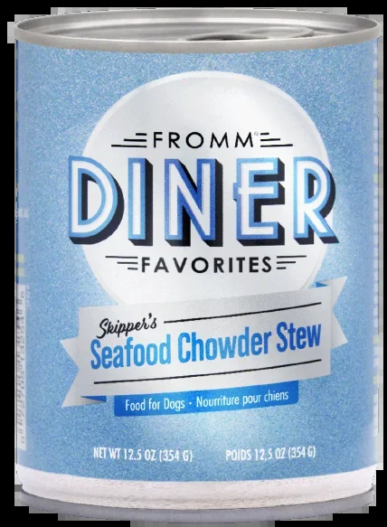 Fromm Skipper’s Seafood Chowder Stew Canned Dog Food