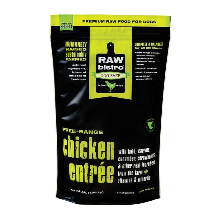 Frozen Raw Free-Range Chicken Entrée