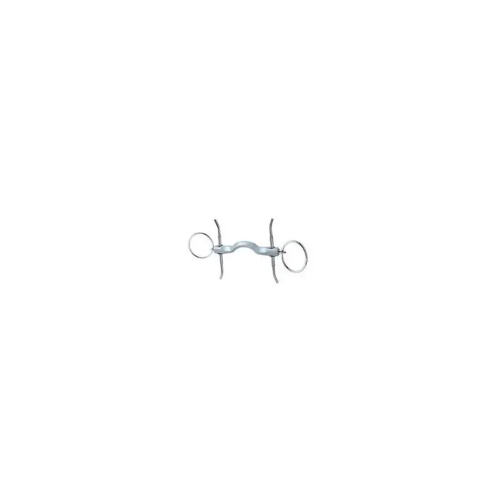 Fulmer horse bit with tongue hole Beris [Size 130 mm]