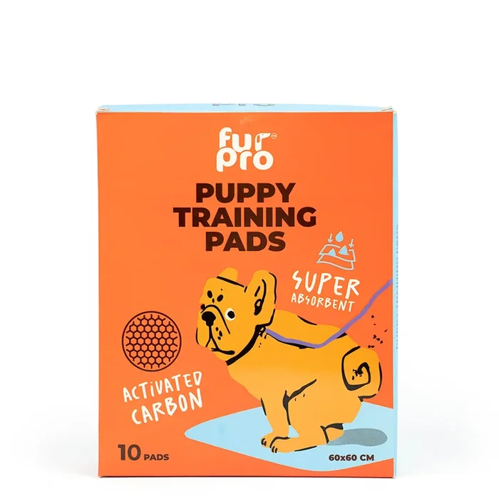 Furpro Carbon Puppy Training Pads 10 Pads (60×60 cm)