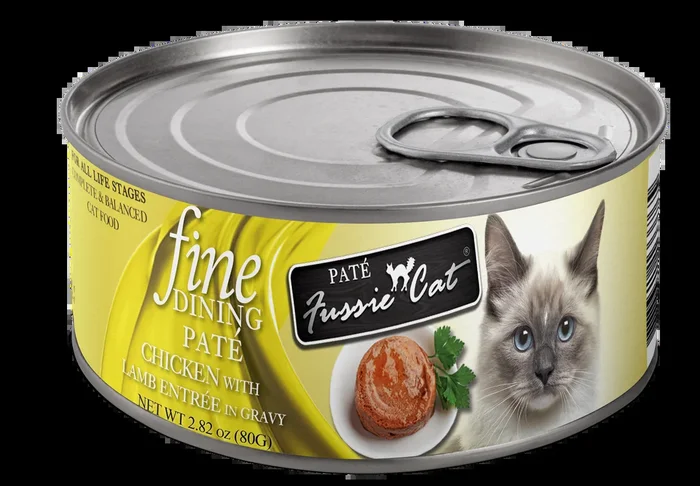 Fussie Cat Fine Dining – Pate – Chicken with Lamb Entree in Gravy