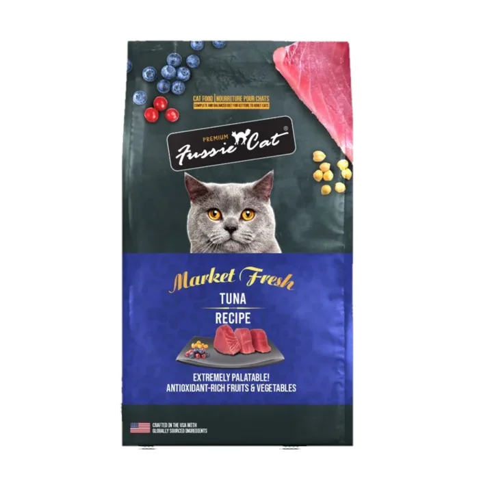 Fussie Cat Market Fresh Tuna Dry Cat Food