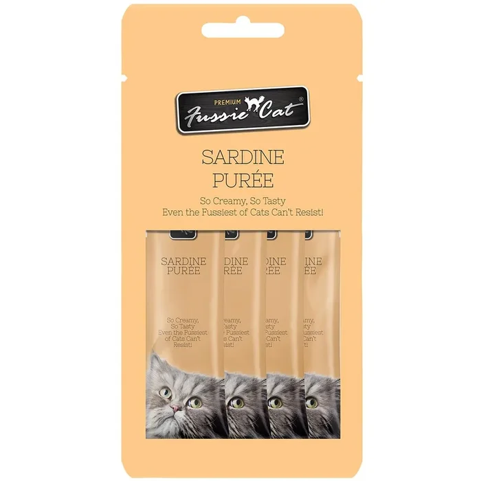 Fussie Cat Sardine Puree Cat Treats