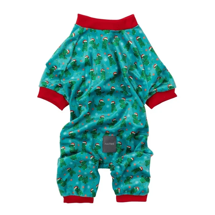 FuzzYard Holiday Dog Pajamas – Tree Rex