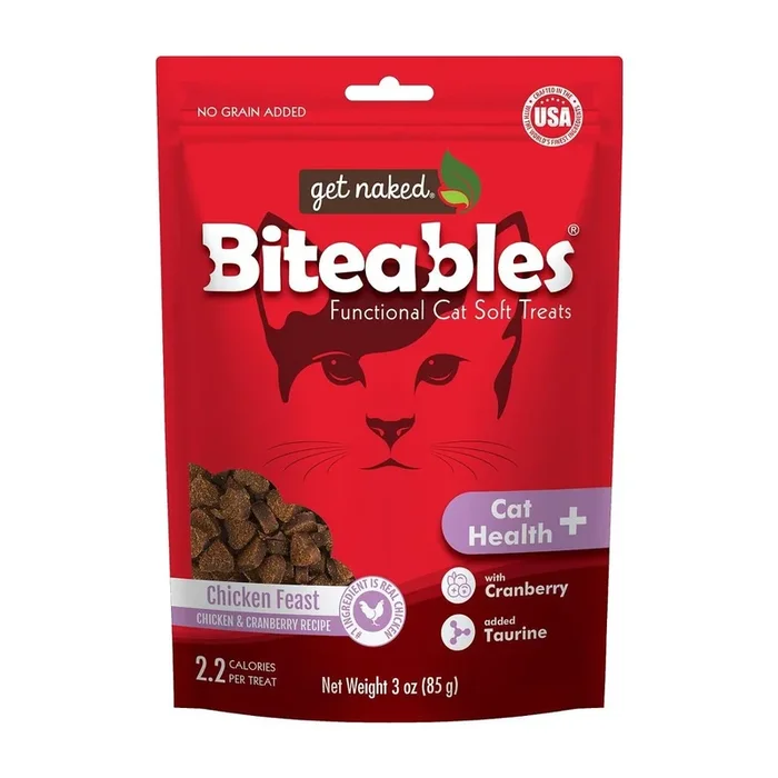Get Naked Biteables Functional Soft Cat Treats – Cat Health Plus