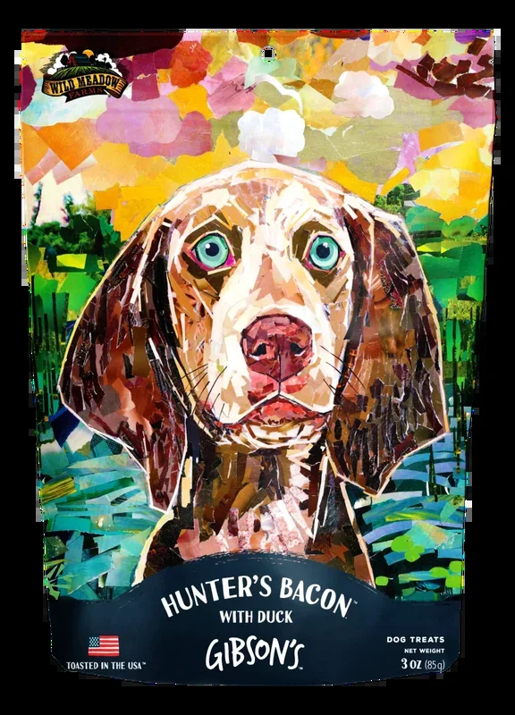 Gibson’s Hunter’s Bacon with Duck Jerky Dog Treats