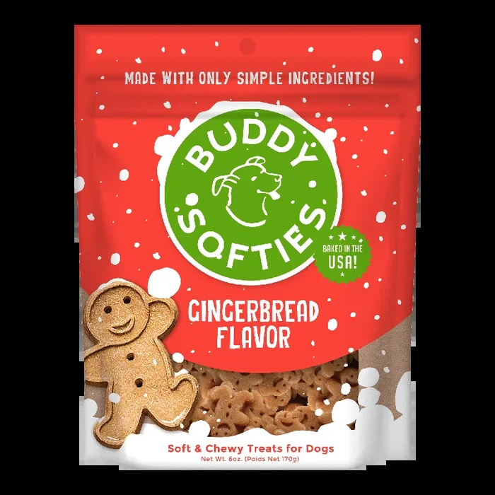 Gingerbread Softies Dog Treats