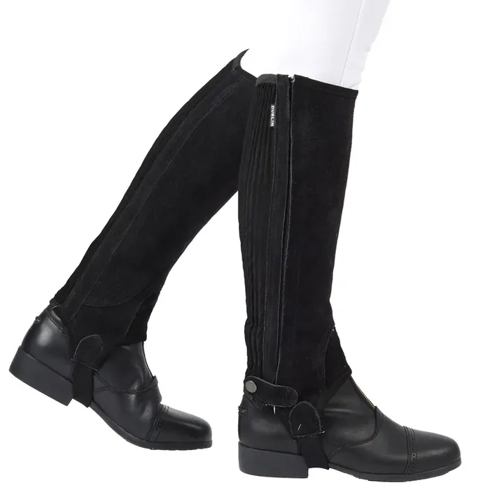 Girl‘s suede mini-chaps Dublin II [Size L]