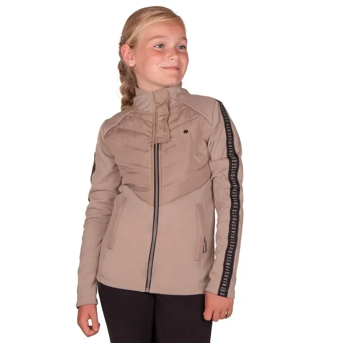 Girls‘ zip-up riding jacket QHP Liz