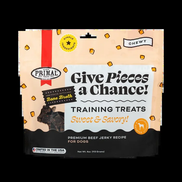Give Pieces a Chance Jerky Treats for Dogs – Beef Recipe