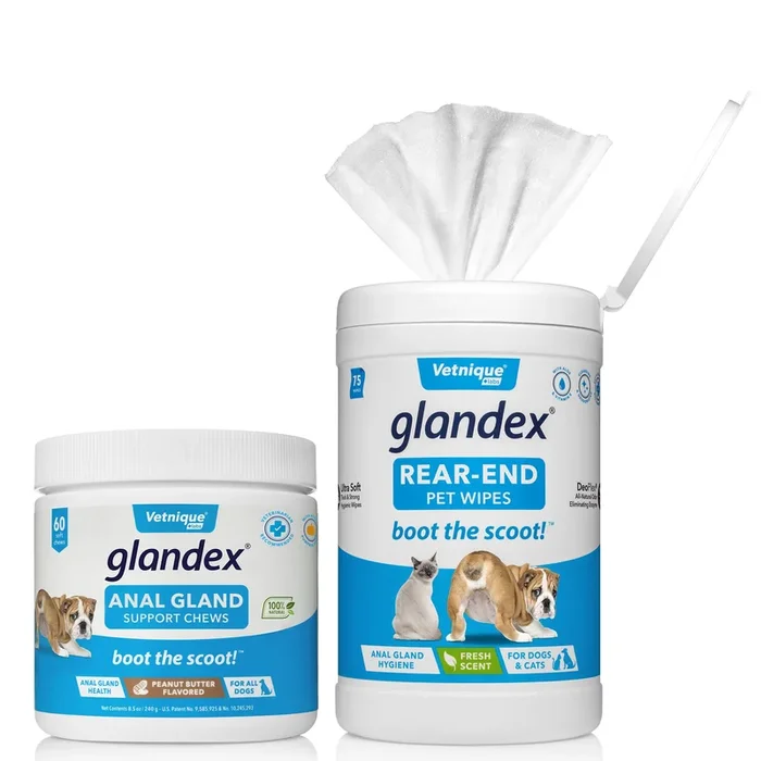 Glandex® Chews & Wipes Bundle – Save 15%!