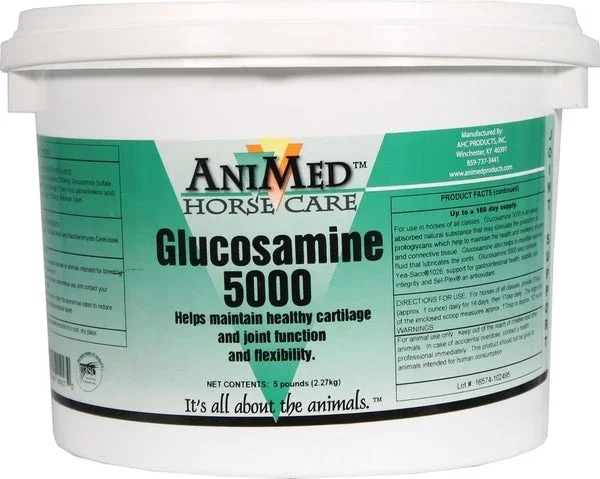 Glucosamine 5000 Joint Support for Horses 5-lb Jar
