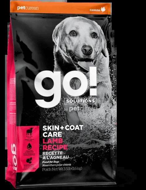 Go! Solutions Skin and Coat Care Lamb Recipe for Dogs