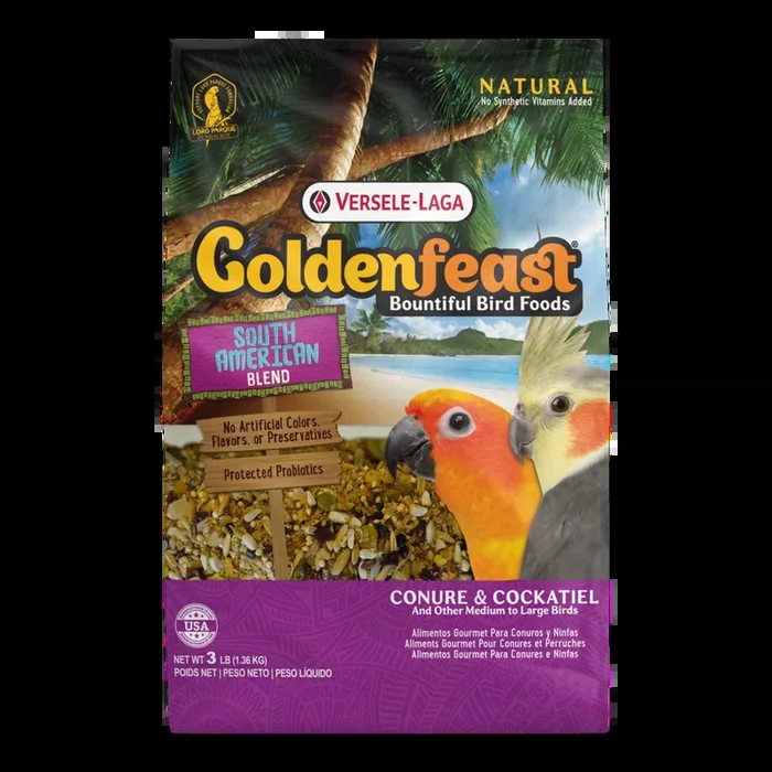 Goldenfeast Bountiful Bird Food South American Blend for Medium to Large Birds