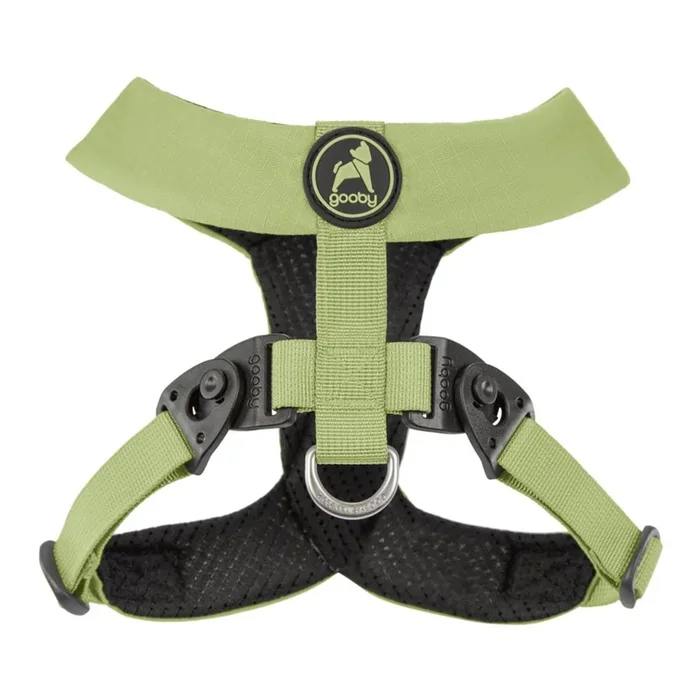 Gooby Comfort X Dual Snap Dog Harness – Green