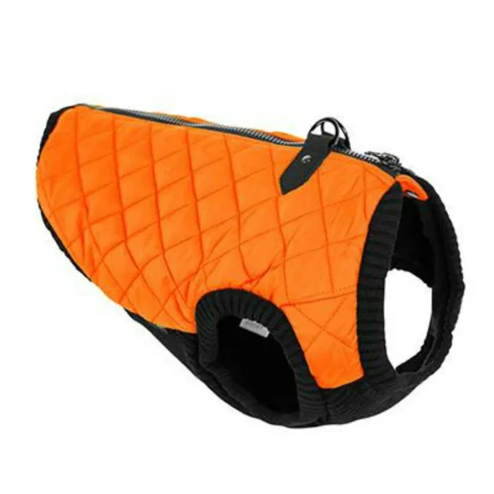 Gooby Fashion Quilted Dog Vest – Orange