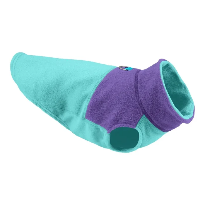 Gooby Fleece Vest Dog Harness – Two Tone Turquoise