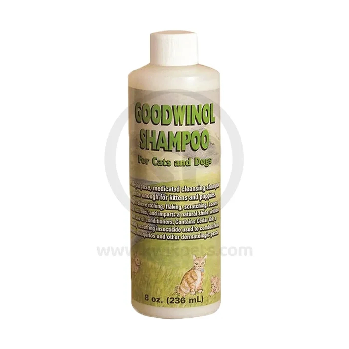 Goodwinol Shampoo for Dogs & Cats 8-oz