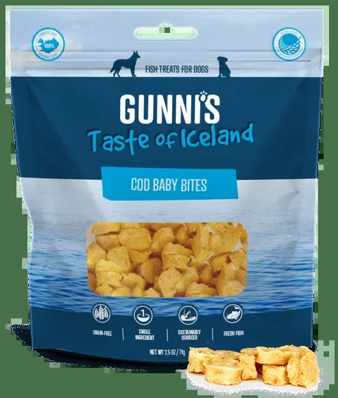 Gunni’s Cod Baby Bites Treats for Dogs