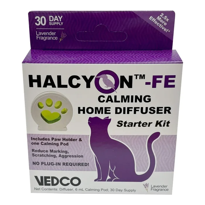 Halcyon FE Calming Home Diffuser for Cats Starter Kit