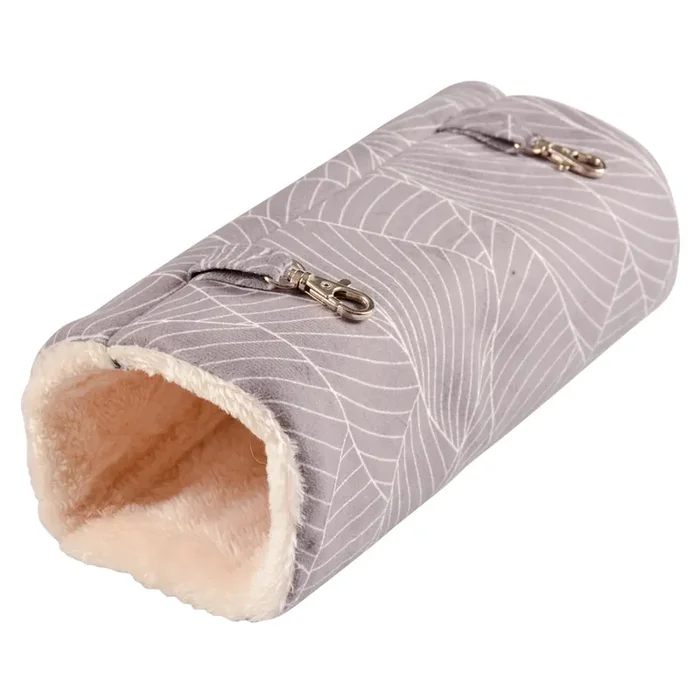 Hanging tunnel plush toy for rodents Duvoplus Elm [Size 27x12x12 cm]