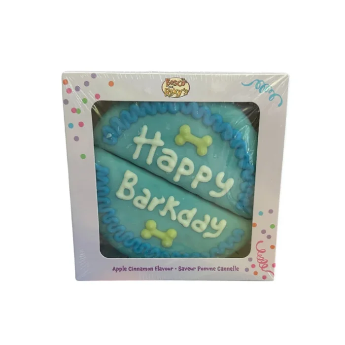 Happy Barkday Cake – Blue