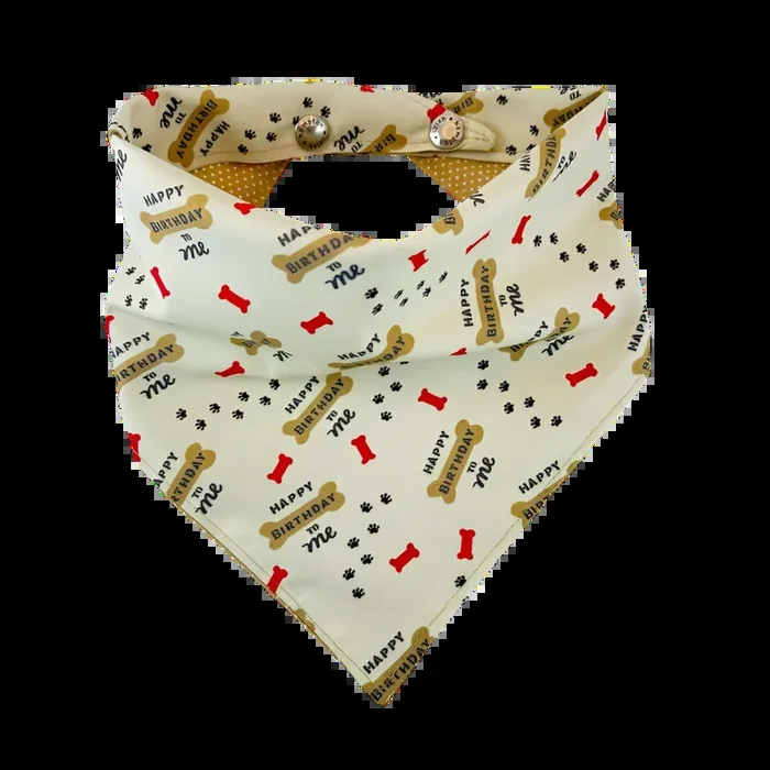 Happy Birthday to Me Dog Bandana – 1099