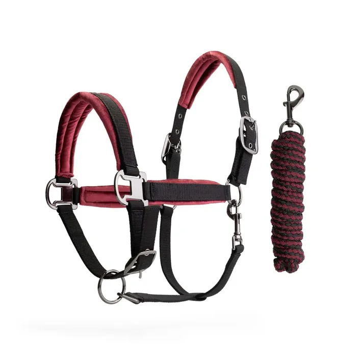 Headcollar and lead rope set for horse Mrs. Ros