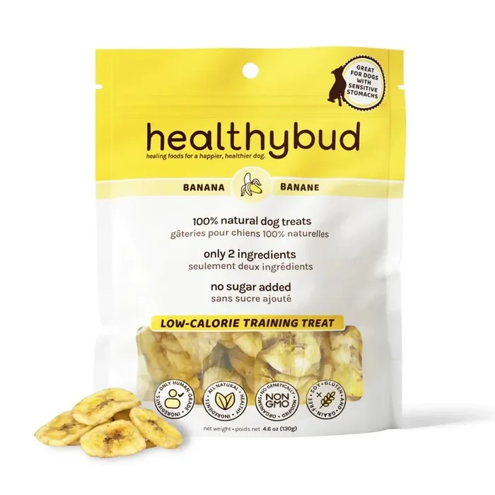 Healthybud Banana Crisps Dog Treats
