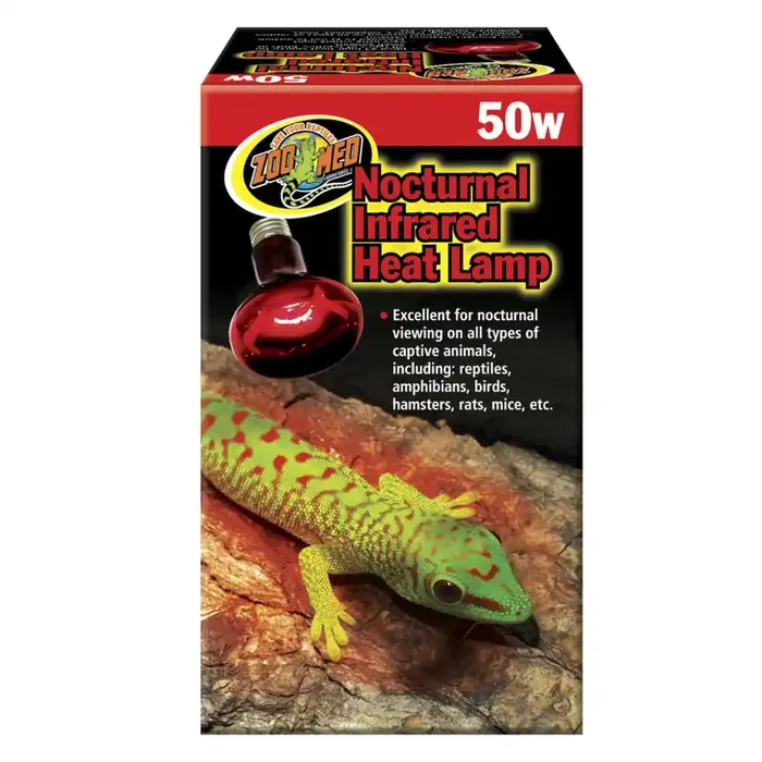 Heated infrared terrarium lamp Zoomed RS50 [Size 50 W]
