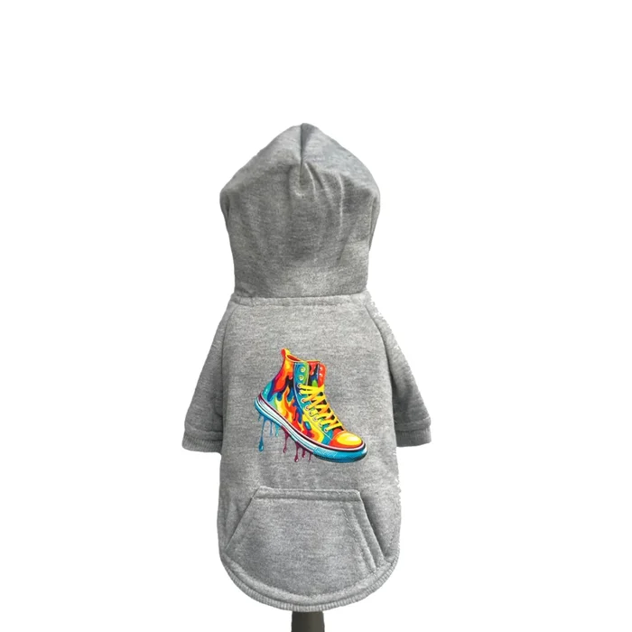 Hello Doggie Graffiti Pup Hoodie