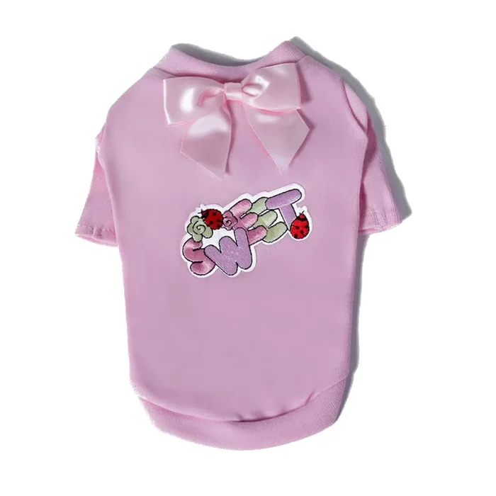 Hello Doggie Sweet Dog T-Shirt – Pink