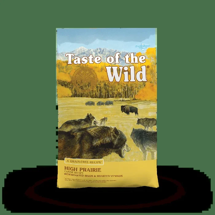 High Prairie Canine Recipe with Roasted Bison & Roasted Venison – 28 LB