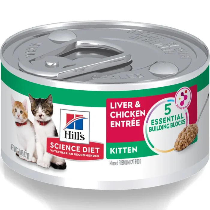 Hill’s Science Diet Kitten Liver & Chicken Entree Canned Cat Food