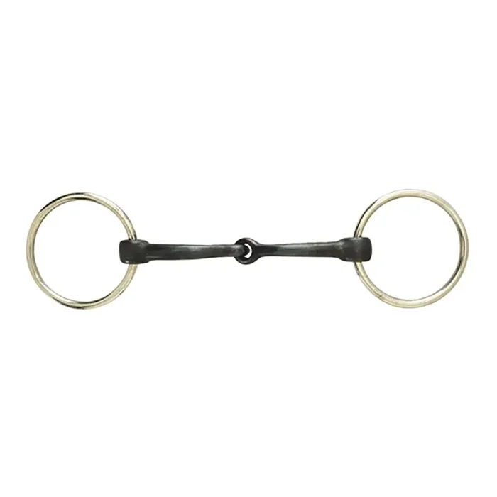 Hinged loose ring snaffle bits for horses Weatherbeeta Korsteel