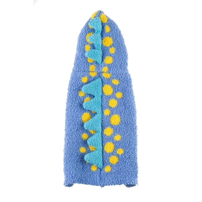 Hip Doggie Chenille Dog Hoodie – Dinosaur