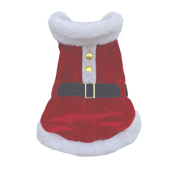 Hip Doggie Holiday Dog Coat – Mr. Santa Claus
