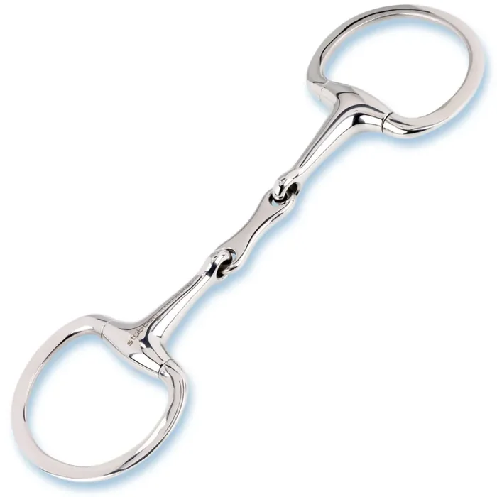 Hollow double bit for horses Stübben