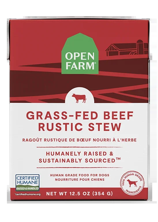 Homestead Beef Rustic Stew Wet Dog Food – 12.5oz