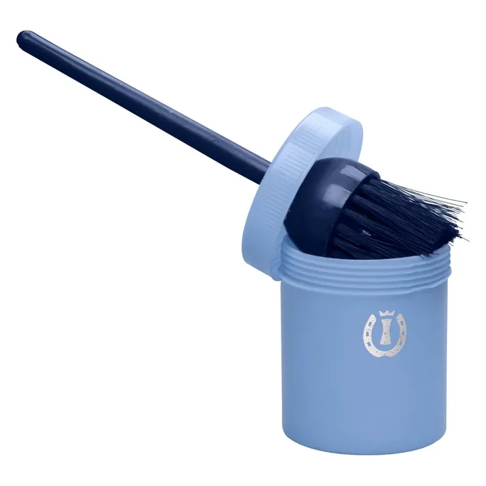 Horse hoof oil brush with pot Imperial Riding