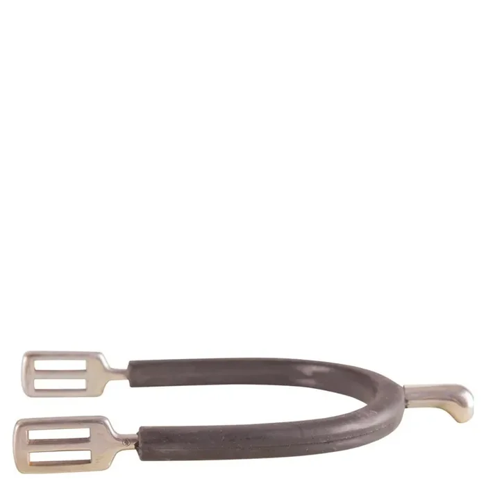 horse spurs with rubber protectors BR Equitation Boud Rond