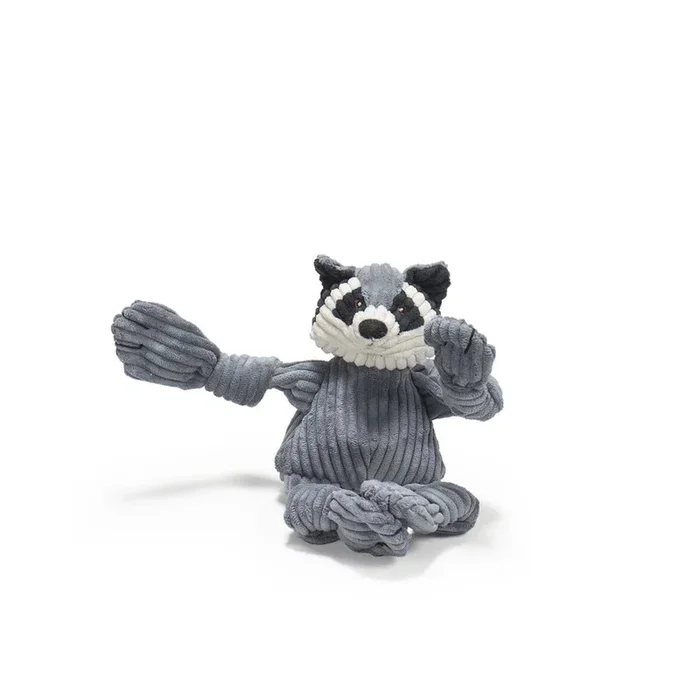HuggleHounds Reggie Raccoon Knottie Dog Toy