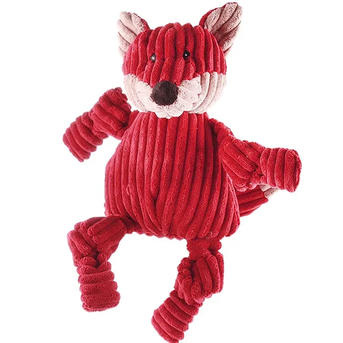 HuggleHounds Woodland Knotties Dog Toy – Fox