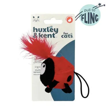 Huxley & Kent Flinger Cat Toy, Ladybug