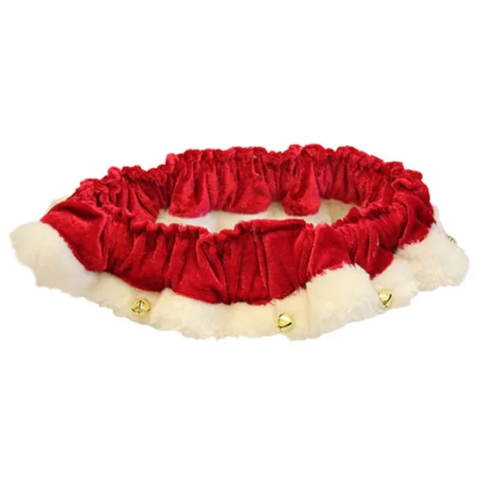 Huxley & Kent Holiday Pet Ruff – Santa Red