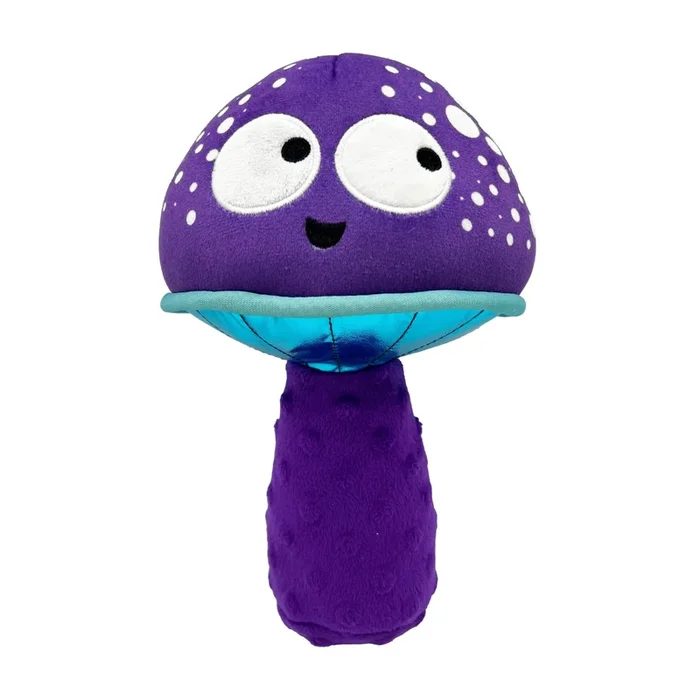 Huxley & Kent Power Plush Dog Toy – Mellow Mushroom