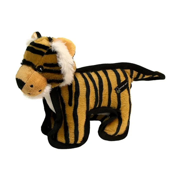 Hyper Pet Tough Plush Dog Toy – Tiger